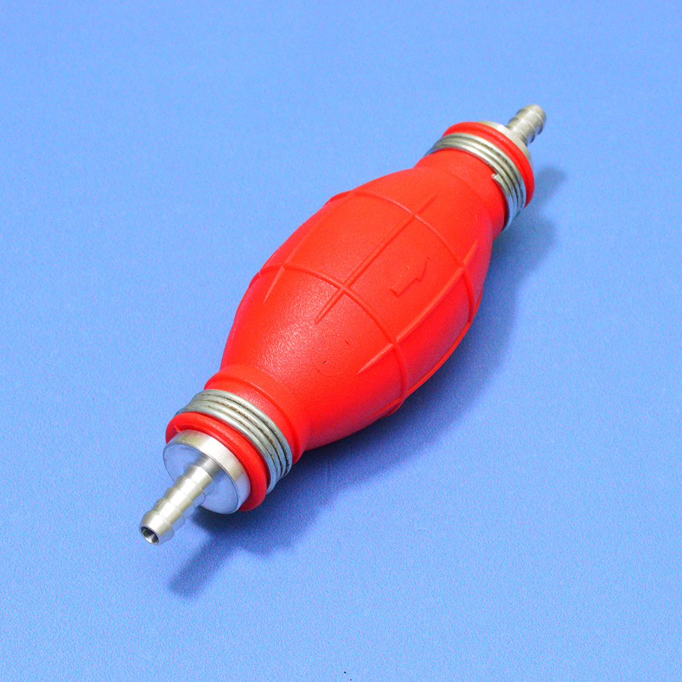 grusha-6mm Полиуретановая груша для ручной подкачки топлива, 6 мм прямой вход/выход